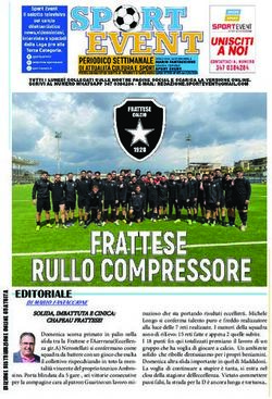 A EDITORIALE - Sport Event