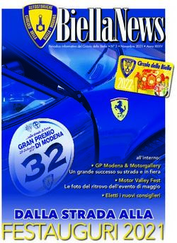 BIELLANEWS - CIRCOLO DELLA BIELLA