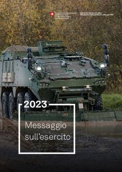 2023 Messaggio sull'esercito - Le DDPS