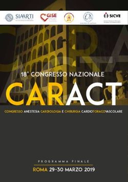 CARACT 18 CONGRESSO NAZIONALE - ROMA 29-30 MARZO 2019 - caract 2019