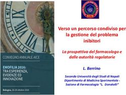 Verso un percorso condiviso per la gestione del problema inibitori - La prospettiva del farmacologo e delle autorit&agrave; regolatorie L. Berrino