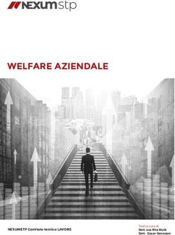 WELFARE AZIENDALE - NEXUMSTP Comitato tecnico LAVORO Testi a cura di
