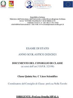 ESAME DI STATO ANNO SCOLASTICO 2020/2021 - DOCUMENTO DEL CONSIGLIO DI CLASSE (ai sensi dell'art.5 D.P.R. 323/98) - Scordia