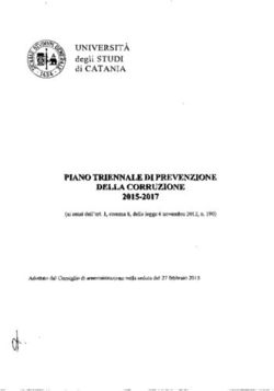 UNIVERSITÀ degli STUDI di CATANIA - PIANO TRIENNALE DI PREVENZIONE DELLA CORRUZIONE 2015-2017