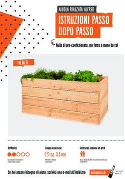 ISTRUZIONI PASSO DOPO PASSO - OBI.ch