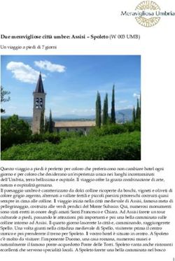 Due meravigliose città umbre: Assisi - Spoleto (W 003 UMB) - Meravigliosa Umbria