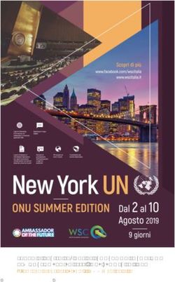 BANDO DI PARTECIPAZIONE AL PROGRAMMA FORMATIVO NEW YORK YOUNG UN 2019 - ONU SUMMER EDITION - "L'AMBASCIATORE DEL FUTURO" - WWW.WSCITALIA.IT 2018 ...