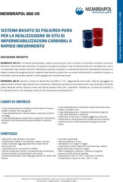 MEMBRAPOL 600 VK SISTEMA BASATO SU POLIUREA PURA PER LA REALIZZAZIONE IN SITU DI IMPERMEABILIZZAZIONI CARRABILI A RAPIDO INDURIMENTO