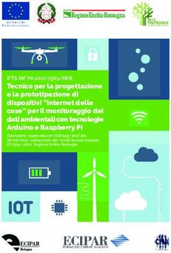Tecnico per la progettazione e la prototipazione di dispositivi "internet delle cose" per il monitoraggio dei dati ambientali con tecnologie ...