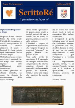 ScrittoRé Il giornalino che fa per te! - Fondazione Cristo Re