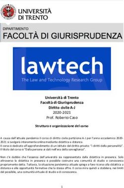 Università di Trento Facoltà di Giurisprudenza Diritto civile A-J - Roberto ...