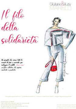 Il filo della solidarietà - Squarespace