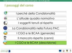 I passaggi del corso - Veneto Agricoltura