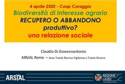RECUPERO O ABBANDONO produttivo? - Biodiversit&agrave; di interesse agrario una relazione sociale - Coltiva il tuo Futuro