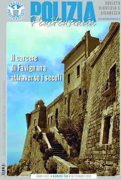 Il carcere di Favignana attraverso i secoli - GIUSTIZIA E www.poliziapenitenziaria.it - Polizia Penitenziaria