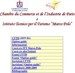 Chambre du Commerce et de l'Industrie de Paris Istituto Tecnico per il Turismo "Marco Polo"