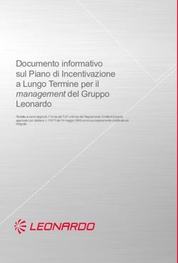 Documento informativo sul Piano di Incentivazione a Lungo Termine per il management del Gruppo Leonardo