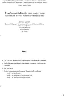 I cambiamenti climatici sono in atto: come raccontarli e come raccontare la resilienza