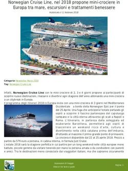 Norwegian Cruise Line, nel 2018 propone mini-crociere in Europa tra mare, escursioni e trattamenti benessere