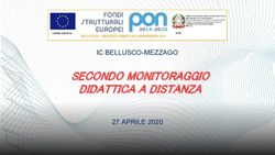 SECONDO MONITORAGGIO DIDATTICA A DISTANZA - IC BELLUSCO-MEZZAGO 27 APRILE 2020