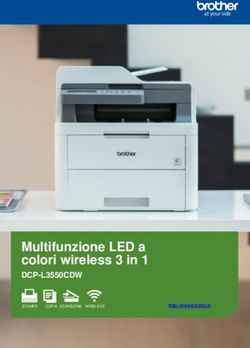 Multifunzione LED a colori wireless 3 in 1 - DCP-L3550CDW - Brother