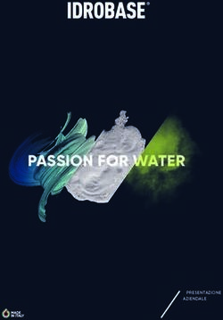 PASSION FOR WATER - PRESENTAZIONE AZIENDALE - Farete