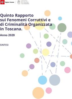Quinto Rapporto sui Fenomeni Corruttivi e di Criminalit&agrave; Organizzata in Toscana - Anno 2020
