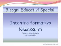 Incontro formativo Neoassunti - Bisogni Educativi Speciali - Fabriano-Osimo-Senigallia - Savoia Benincasa