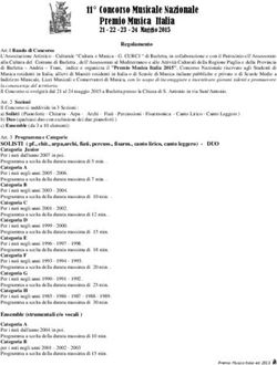 11 Concorso Musicale Nazionale Premio Musica Italia