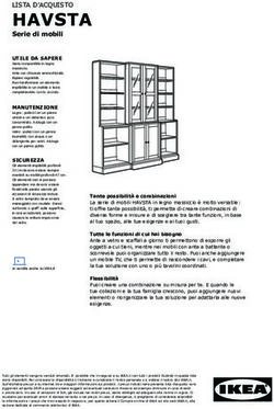 HAVSTA LISTA D'ACQUISTO - Ikea
