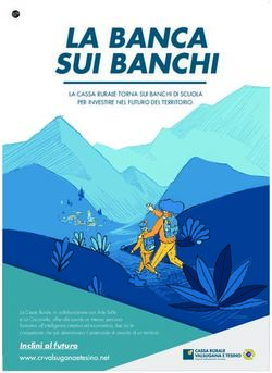 LA BANCA SUI BANCHI - Cassa Rurale Valsugana e Tesino