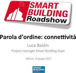 Parola d'ordine: conne.vit&agrave; - Luca Baldin Project manager Smart Building Expo - Smart Building Italia