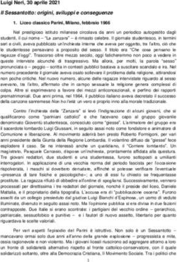 Luigi Neri, 30 aprile 2021 - Il Sessantotto: origini, sviluppi e conseguenze