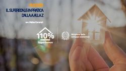 IL SUPERBONUS IN PRATICA DALLA A ALLA Z - 19.03.2021 avv. Matteo Carcereri - Voi Carcereri Associati