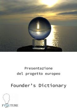 Founder's Dictionary Presentazione del progetto europeo - KeySponsor