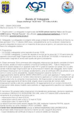 Bando di Veleggiata - ACSI