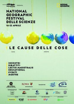LE CAUSE DELLE COSE - Auditorium Parco della Musica