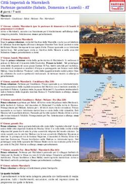 Citt&agrave; Imperiali da Marrakech Partenze garantite (Sabato, Domenica e Luned&igrave;) - AT