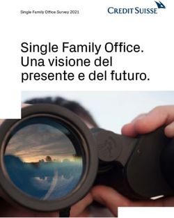 Single Family Office. Una visione del presente e del futuro - Single Family Office Survey 2021