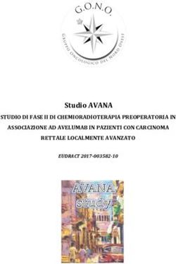 Studio AVANA STUDIO DI FASE II DI CHEMIORADIOTERAPIA PREOPERATORIA IN ASSOCIAZIONE AD AVELUMAB IN PAZIENTI CON CARCINOMA RETTALE LOCALMENTE ...