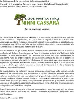 Qui si piantano querce - Liceo Linguistico Ninni Cassarà