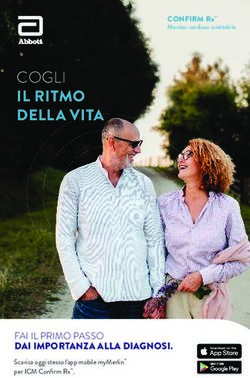 COGLI IL RITMO DELLA VITA - FAI IL PRIMO PASSO DAI IMPORTANZA ALLA DIAGNOSI. Scarica oggi stesso l'app mobile myMerlin per ICM Confirm Rx ...