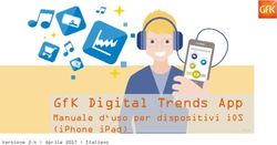 GFK DIGITAL TRENDS APP - MANUALE D'USO PER DISPOSITIVI IOS (IPHONE IPAD) - PANEL CONSUMATORI GFK