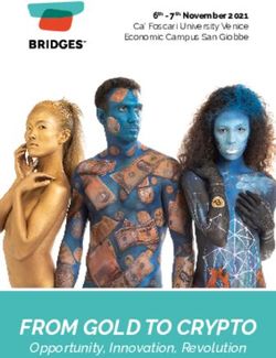 FROM GOLD TO CRYPTO Opportunity, Innovation, Revolution - Bridges