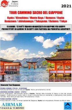 TOUR CAMMINO SACRO DEL GIAPPONE