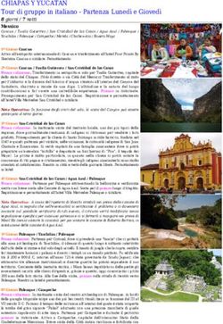 CHIAPAS Y YUCATAN Tour di gruppo in italiano - Partenza Lunedì e Giovedì
