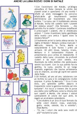 ANCHE LA LUNA RICEVE I DONI DI NATALE