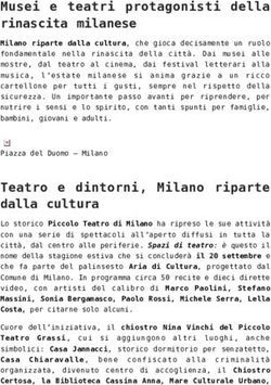 Musei e teatri protagonisti della rinascita milanese - Il Viaggiatore ...