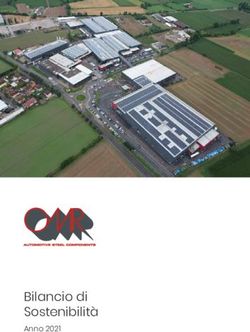 BILANCIO DI SOSTENIBILIT&Agrave; - ANNO 2021 - OMR SPA