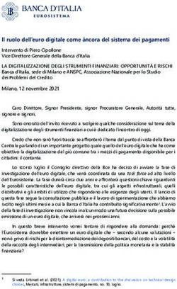 Il ruolo dell'euro digitale come àncora del sistema dei pagamenti